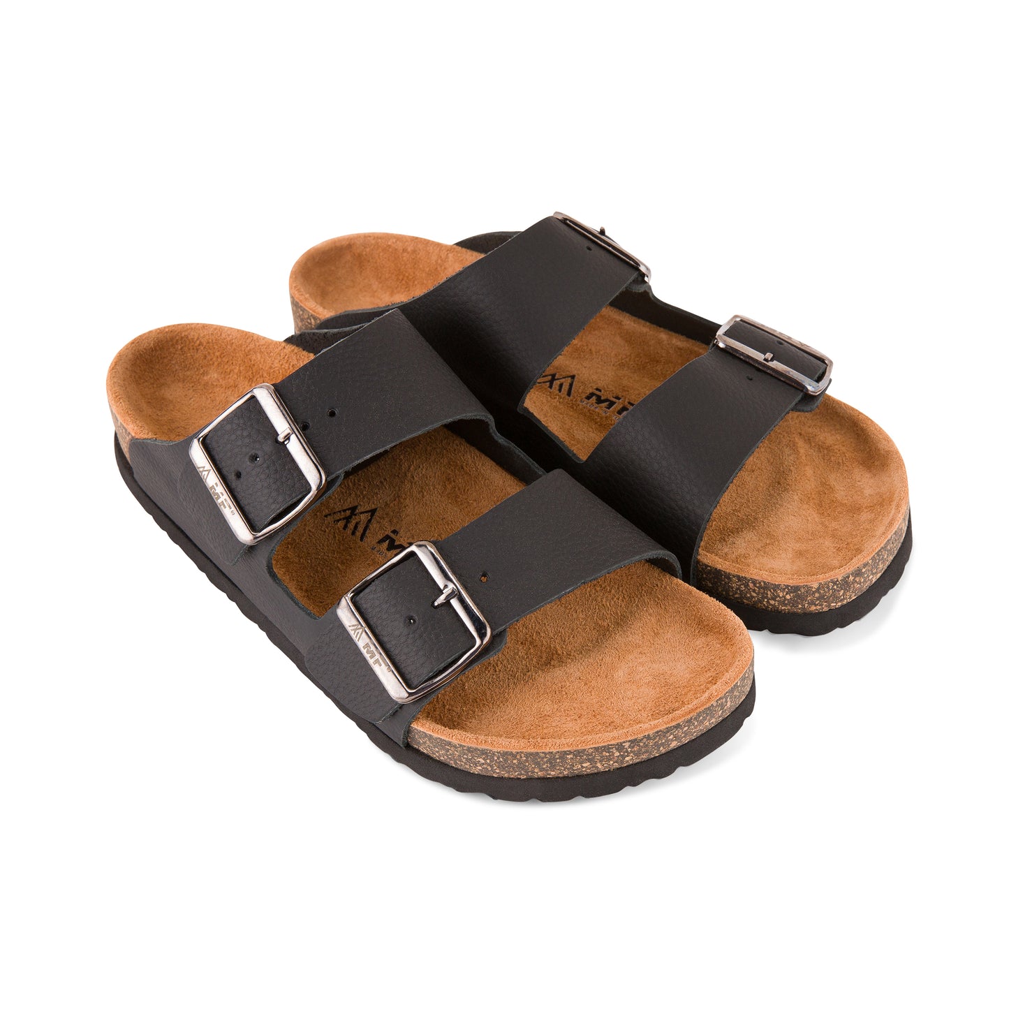 Men's Sandals - Brown with Dark Straps.