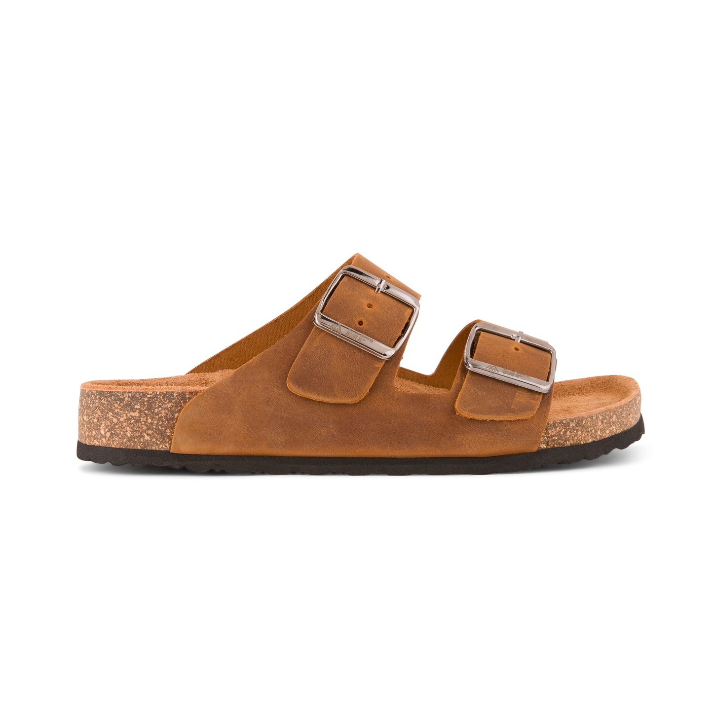 Men's Leather Sandals - Tan Straps