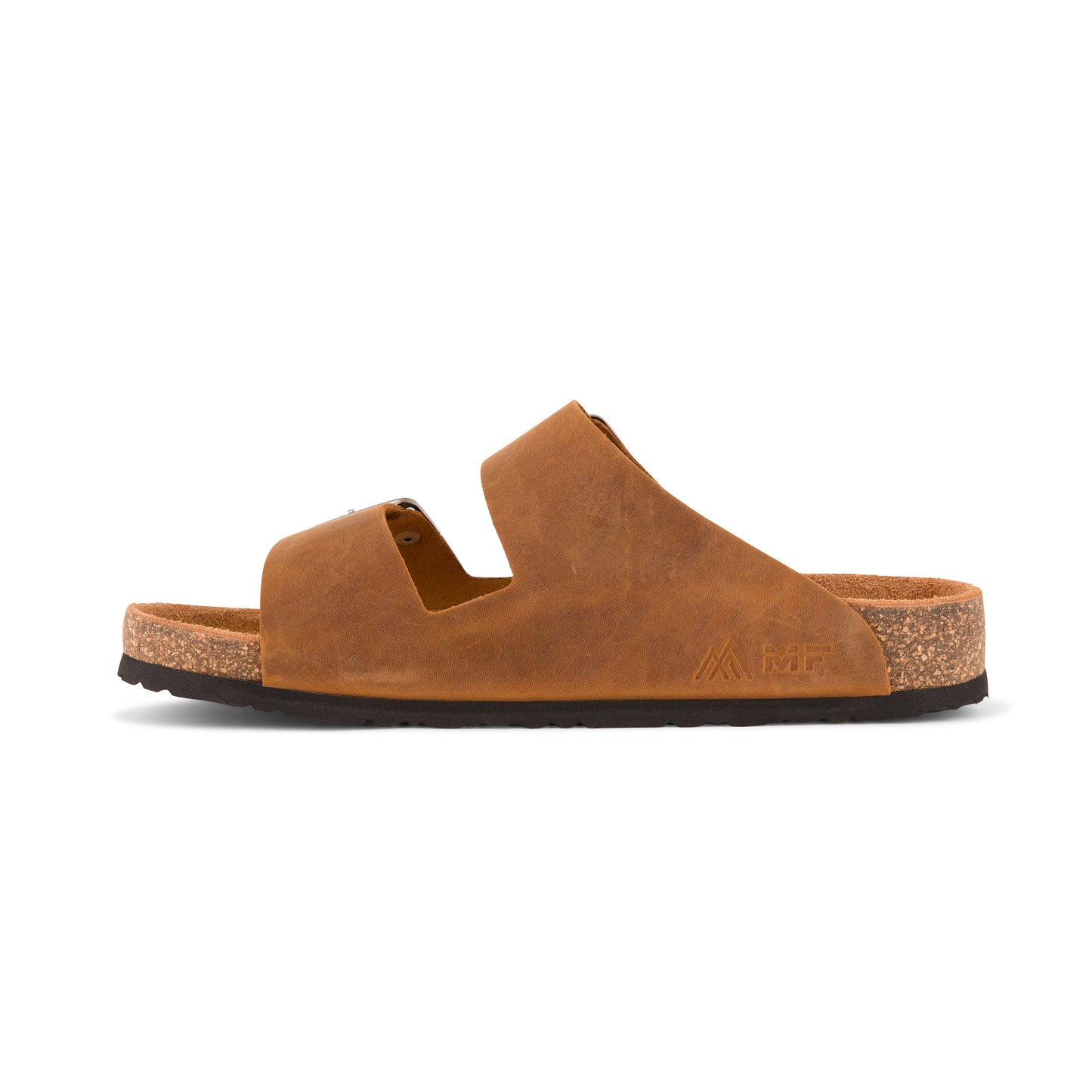 Men's Leather Sandals - Tan Straps