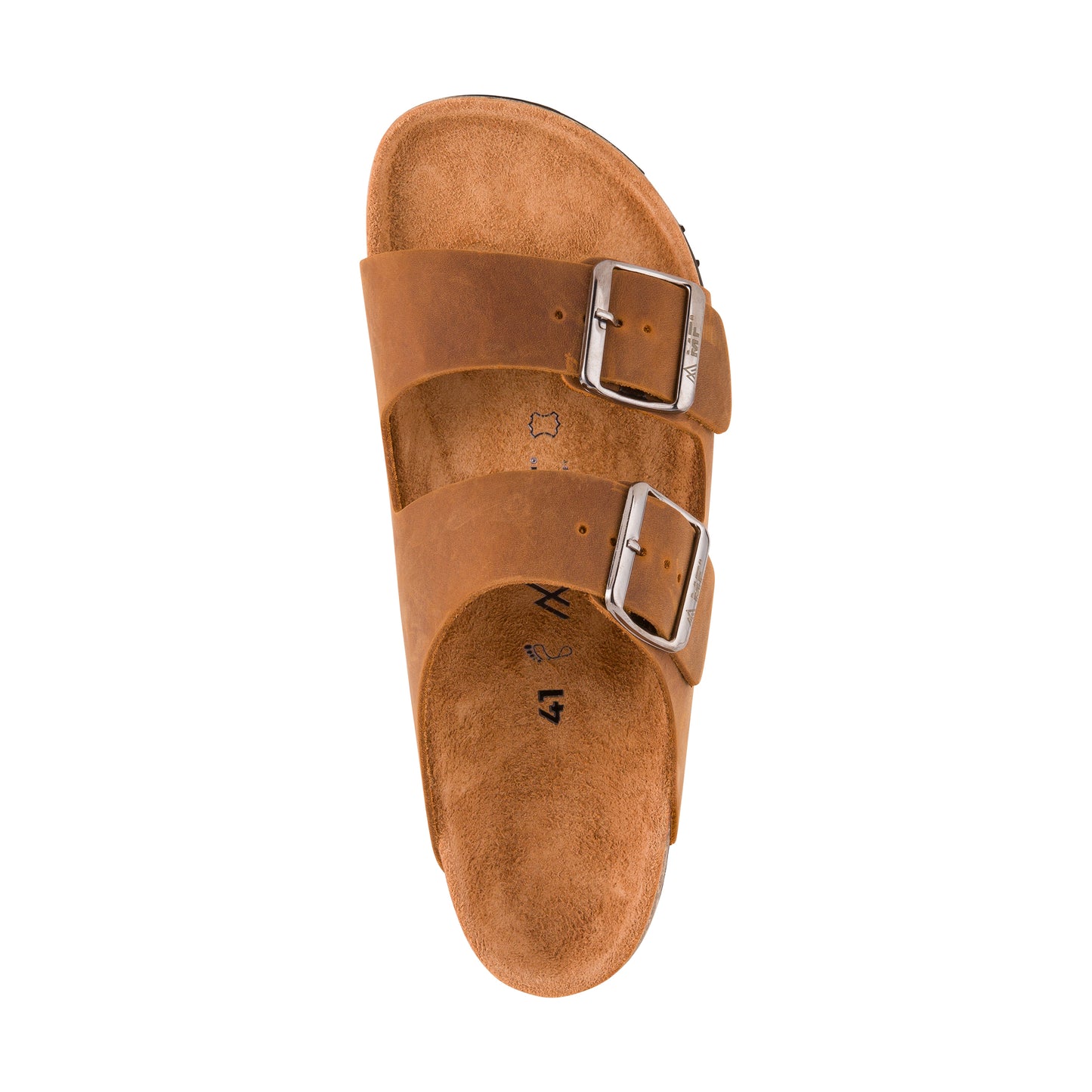 Men's Leather Sandals - Tan Straps